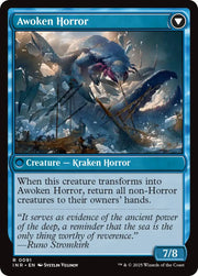 Thing in the Ice // Awoken Horror [Innistrad Remastered] - MTG Single