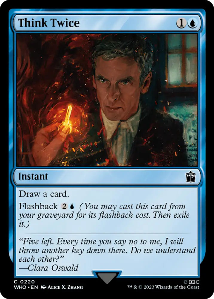 Think Twice [Doctor Who] - MTG Single