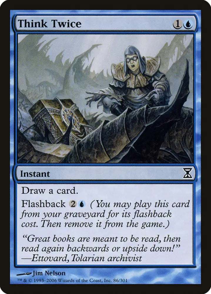 Think Twice [Time Spiral] - MTG Single