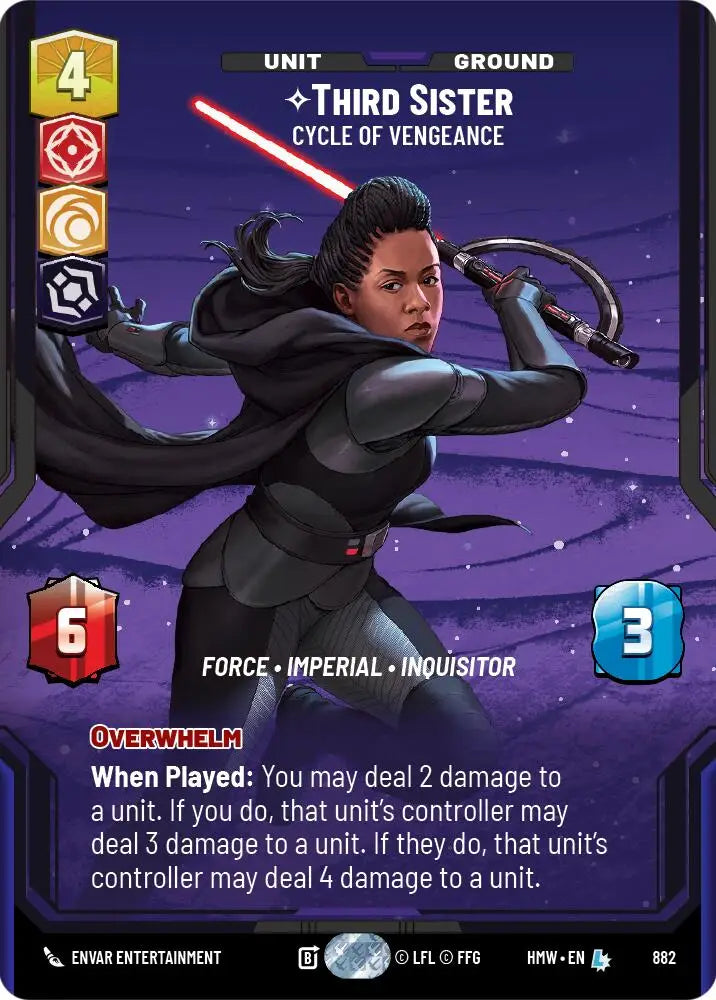 Third Sister - Cycle of Vengeance (Prestige Foil) (882) [Homeworlds]