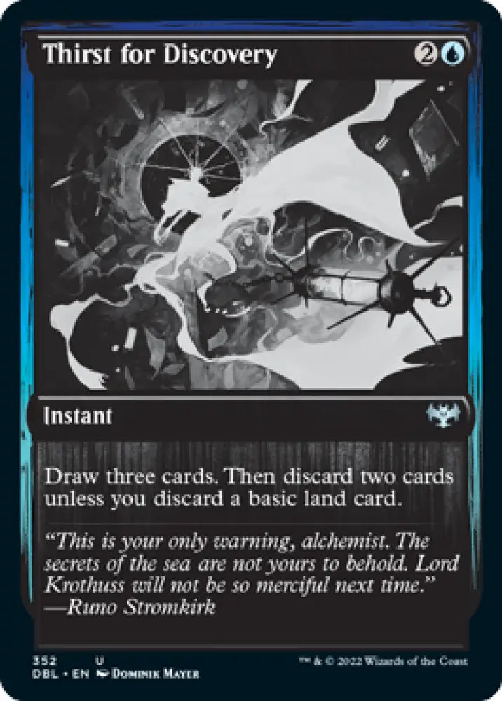 Thirst for Discovery [Innistrad: Double Feature] - MTG Single