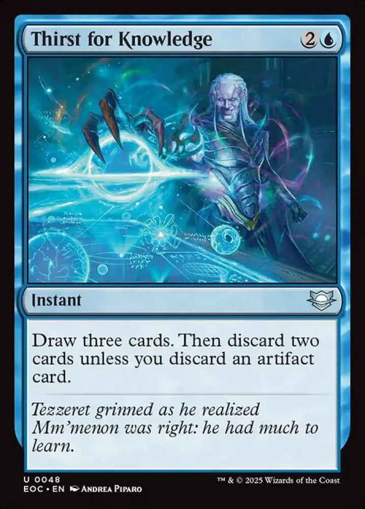 Thirst for Knowledge (48) [Edge of Eternities Commander]