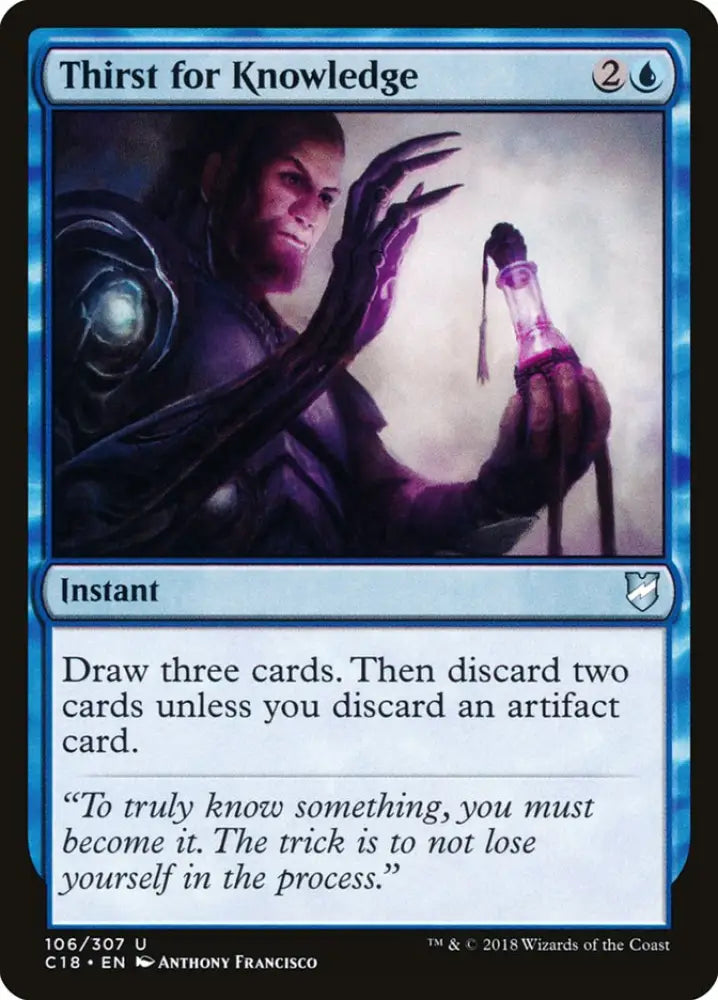 Thirst for Knowledge [Commander 2018] - MTG Single