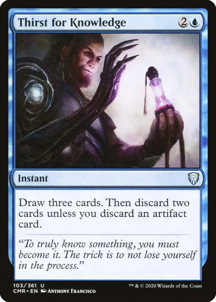 Thirst for Knowledge [Commander Legends] - MTG Single