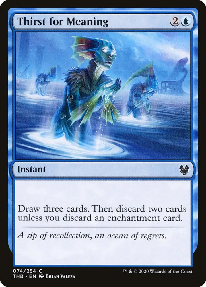 Thirst for Meaning [Theros Beyond Death] - MTG Single