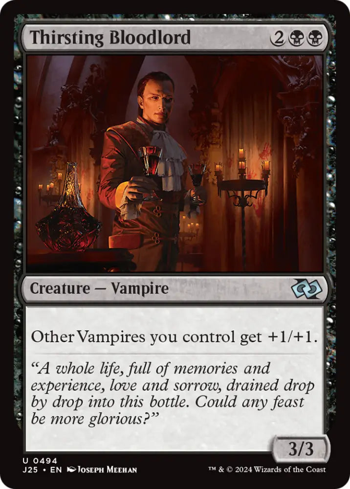 Thirsting Bloodlord [Foundations Jumpstart] - MTG Single