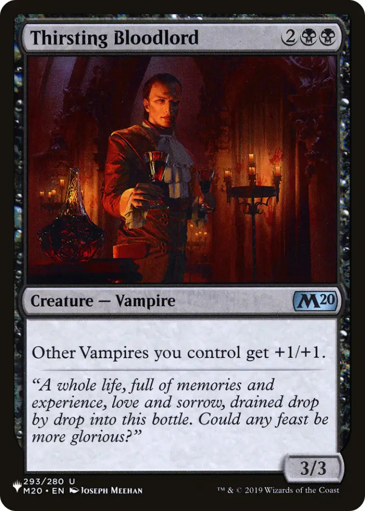 Thirsting Bloodlord [The List] - MTG Single