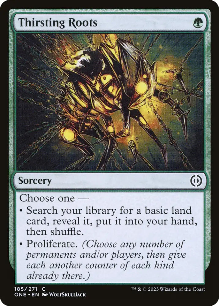 Thirsting Roots [Phyrexia: All Will Be One] - MTG Single