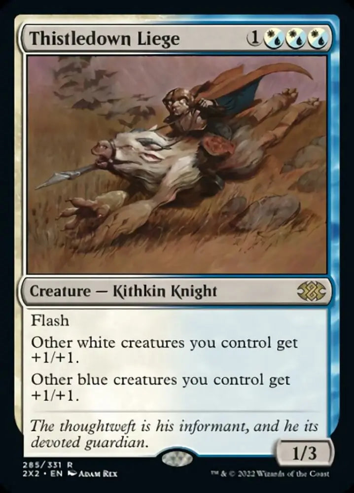 Thistledown Liege [Double Masters 2022] - MTG Single