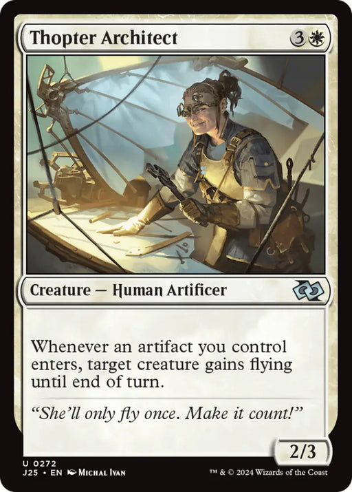 Thopter Architect [Foundations Jumpstart] - MTG Single
