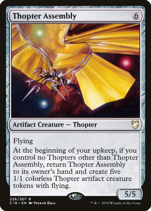 Thopter Assembly [Commander 2018] - MTG Single