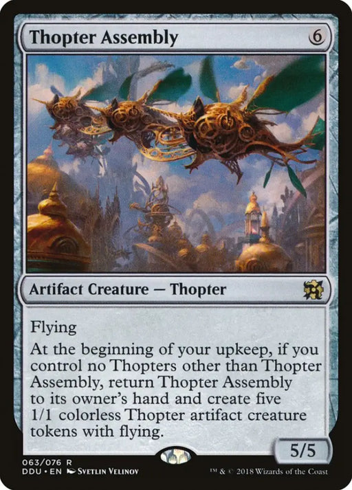Thopter Assembly [Duel Decks: Elves vs. Inventors] - MTG Single