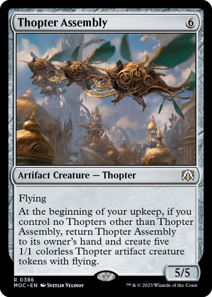 Thopter Assembly [March of the Machine Commander] - MTG Single