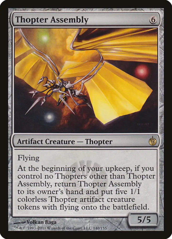 Thopter Assembly [Mirrodin Besieged] - MTG Single