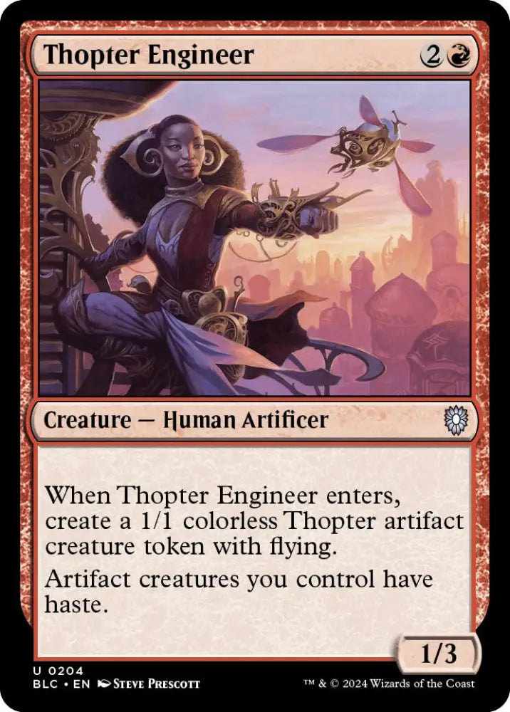 Thopter Engineer [Bloomburrow Commander] - MTG Single