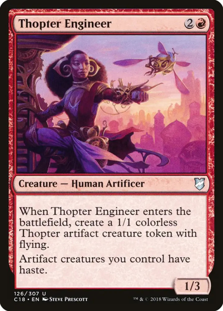 Thopter Engineer [Commander 2018] - MTG Single