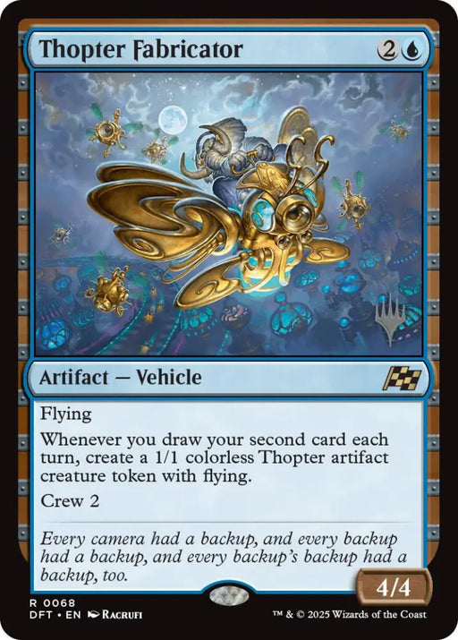 Thopter Fabricator (Promo Pack) [Aetherdrift Promos] - MTG Single