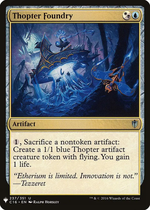 Thopter Foundry [Mystery Booster] - MTG Single