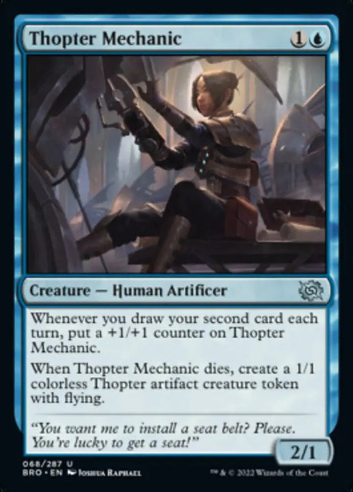 Thopter Mechanic [The Brothers’ War] - MTG Single