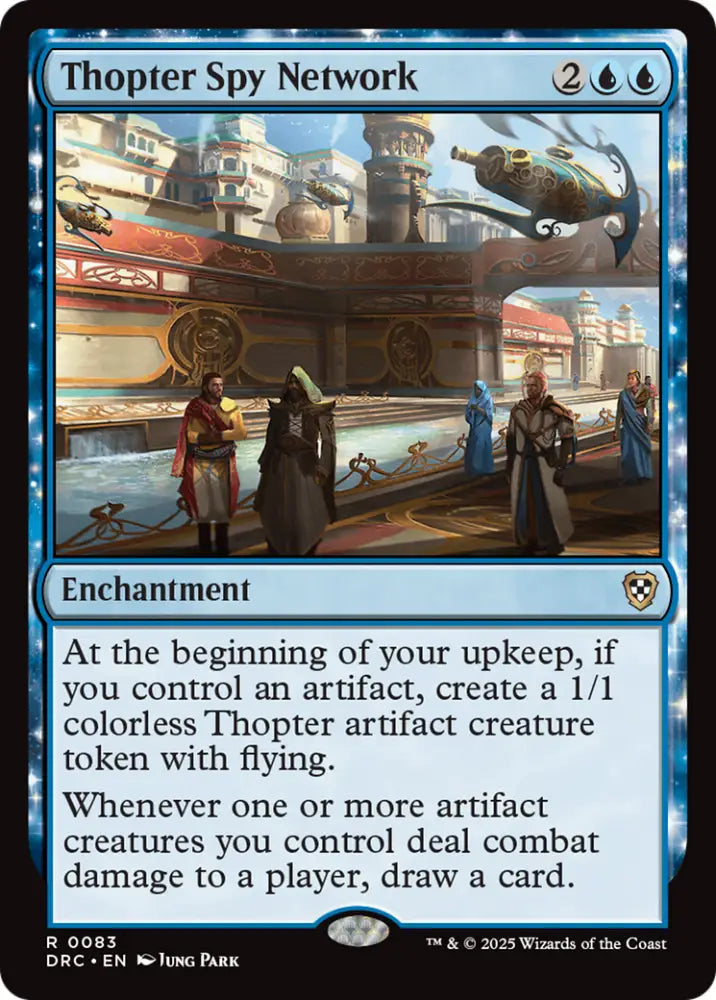 Thopter Spy Network [Aetherdrift Commander] - MTG Single