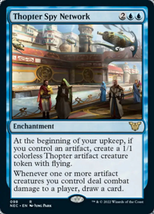 Thopter Spy Network [Kamigawa: Neon Dynasty Commander] - MTG Single