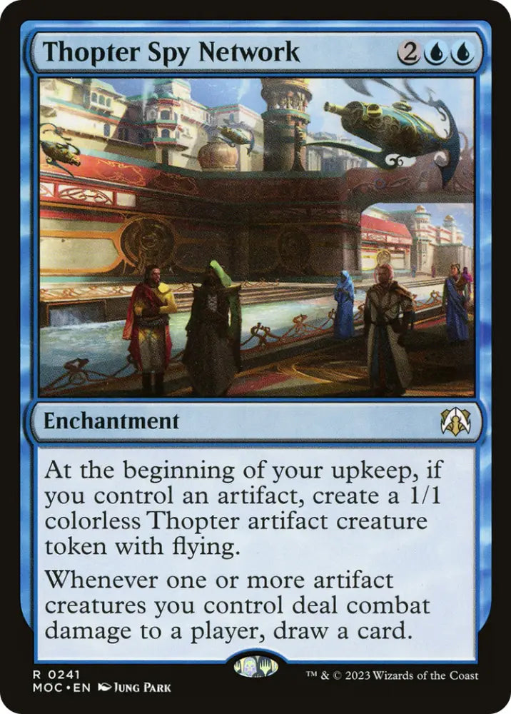 Thopter Spy Network [March of the Machine Commander] - MTG Single