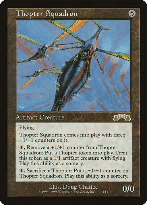 Thopter Squadron [Exodus] - MTG Single