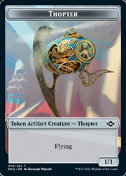 Thopter // Treasure (20) Double-Sided Token [Modern Horizons 2 Tokens] - MTG Single