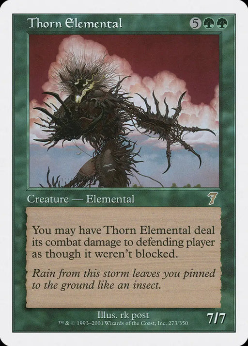 Thorn Elemental [Seventh Edition] - MTG Single