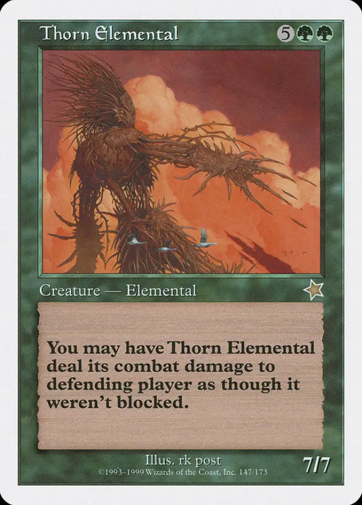 Thorn Elemental [Starter 1999] - MTG Single