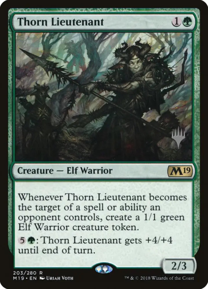 Thorn Lieutenant (Promo Pack) [Core Set 2019 Promos] - MTG Single