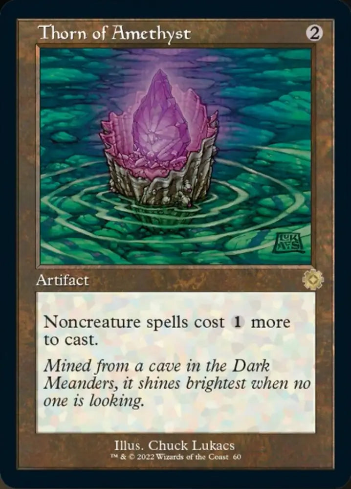 Thorn of Amethyst (Retro) [The Brothers’ War Retro Artifacts] - MTG Single
