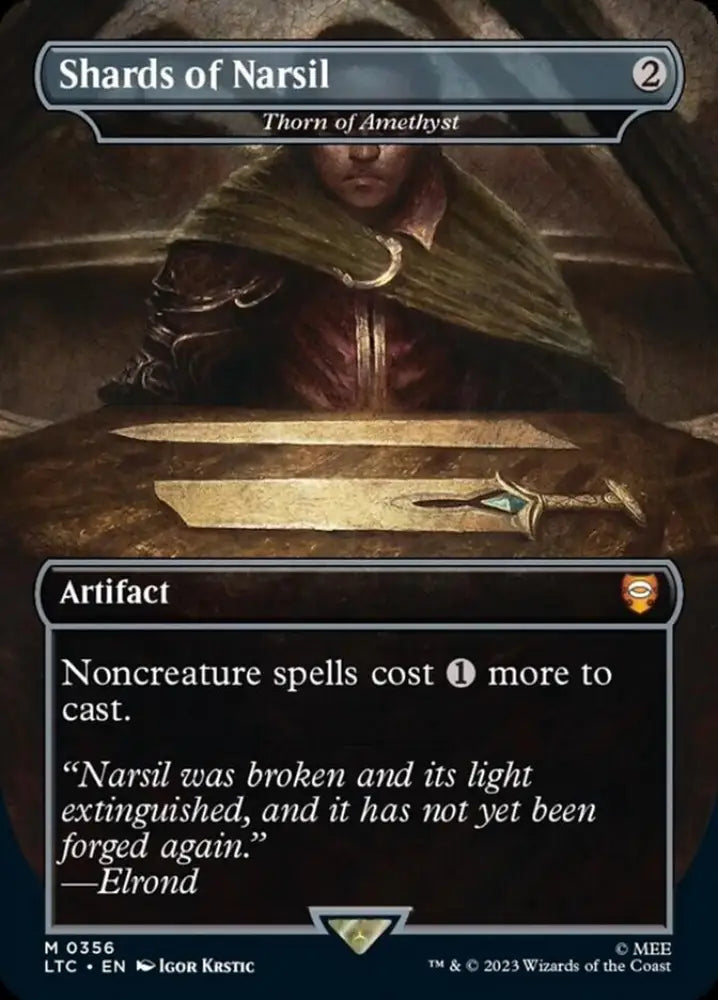 Thorn of Amethyst - Shards of Narsil [The Lord of the Rings: Tales of Middle-Earth Commander] - MTG Single