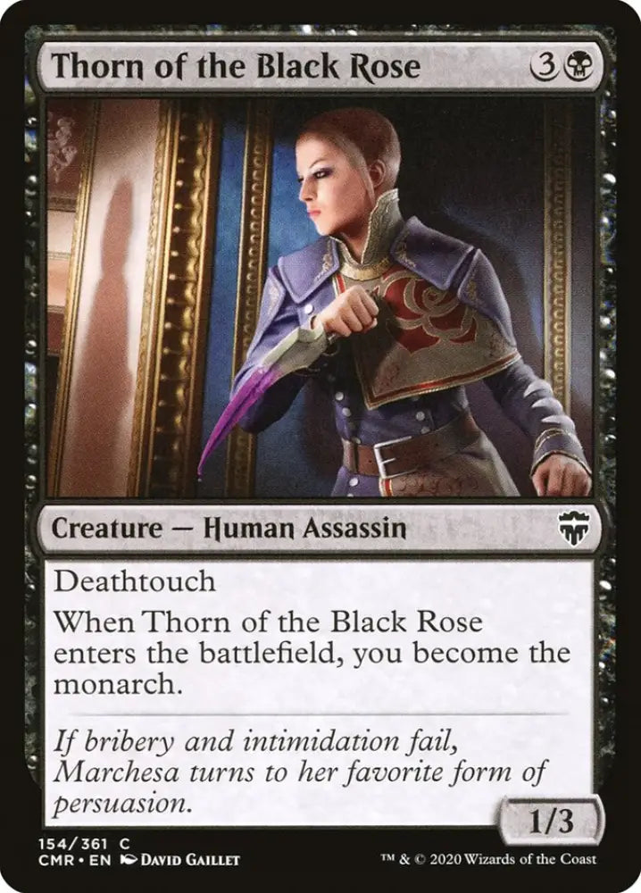 Thorn of the Black Rose [Commander Legends] - MTG Single