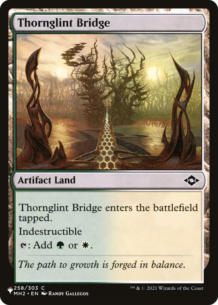 Thornglint Bridge [The List] - MTG Single