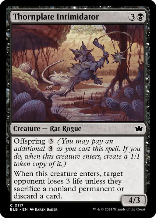 Thornplate Intimidator [Bloomburrow] - MTG Single