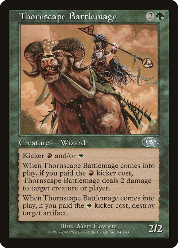 Thornscape Battlemage [Planeshift] - MTG Single