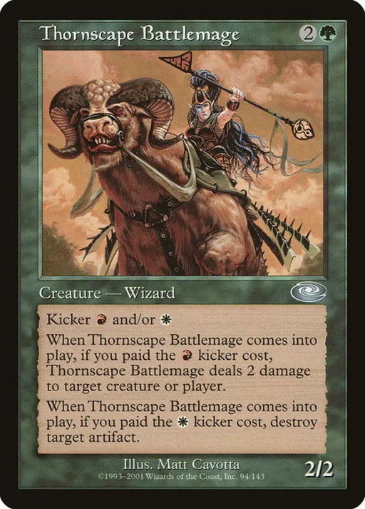 Thornscape Battlemage [Planeshift] - MTG Single