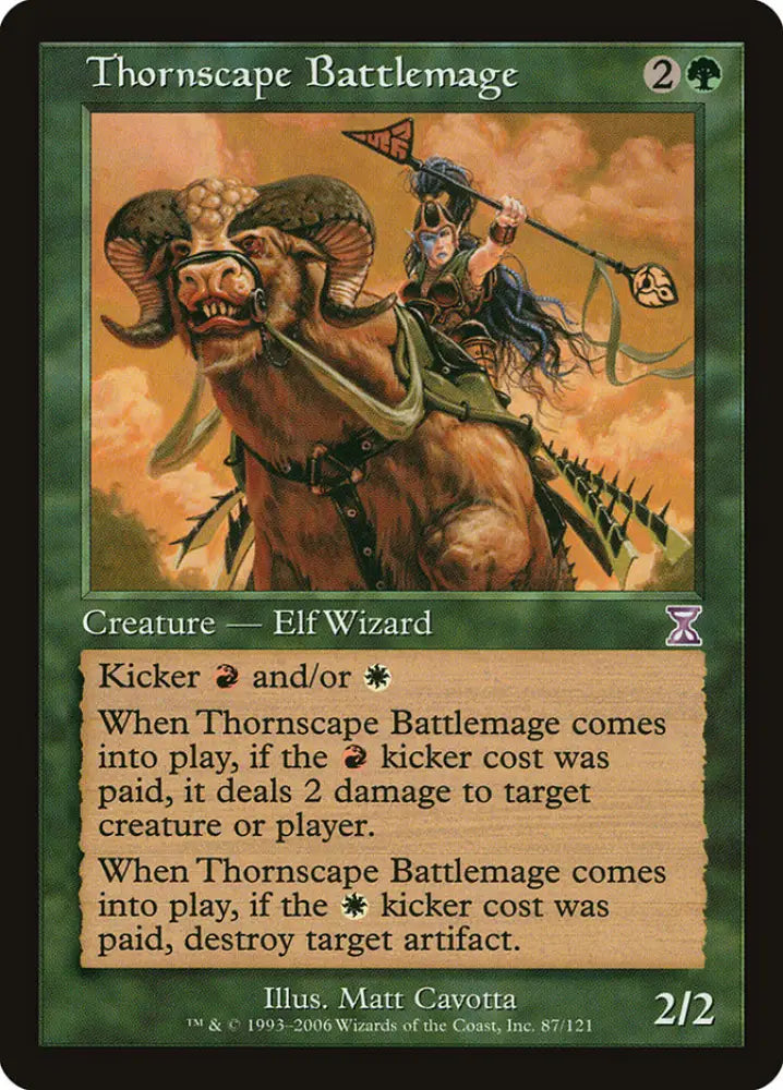 Thornscape Battlemage [Time Spiral Timeshifted] - MTG Single