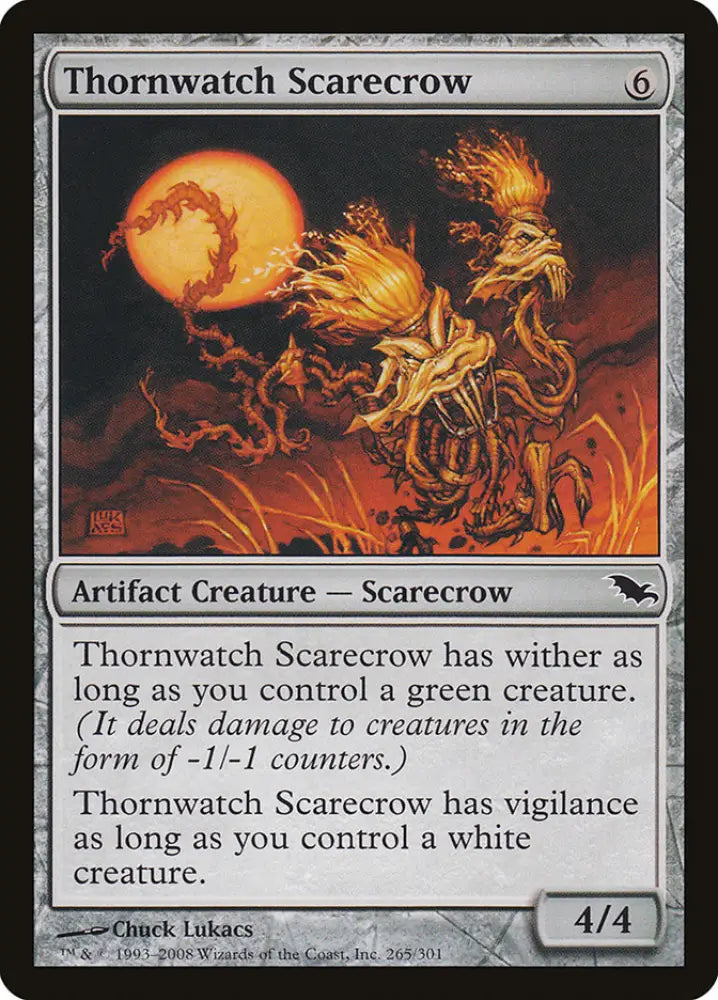 Thornwatch Scarecrow [Shadowmoor] - MTG Single