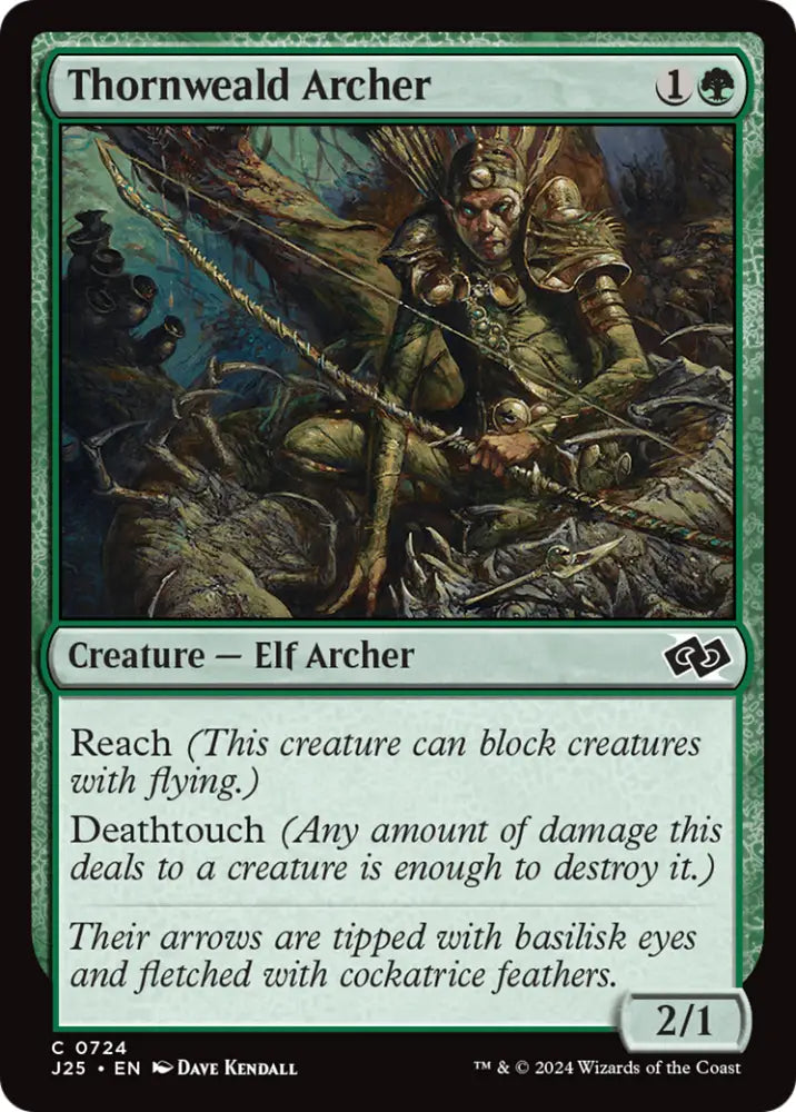 Thornweald Archer [Foundations Jumpstart] - MTG Single
