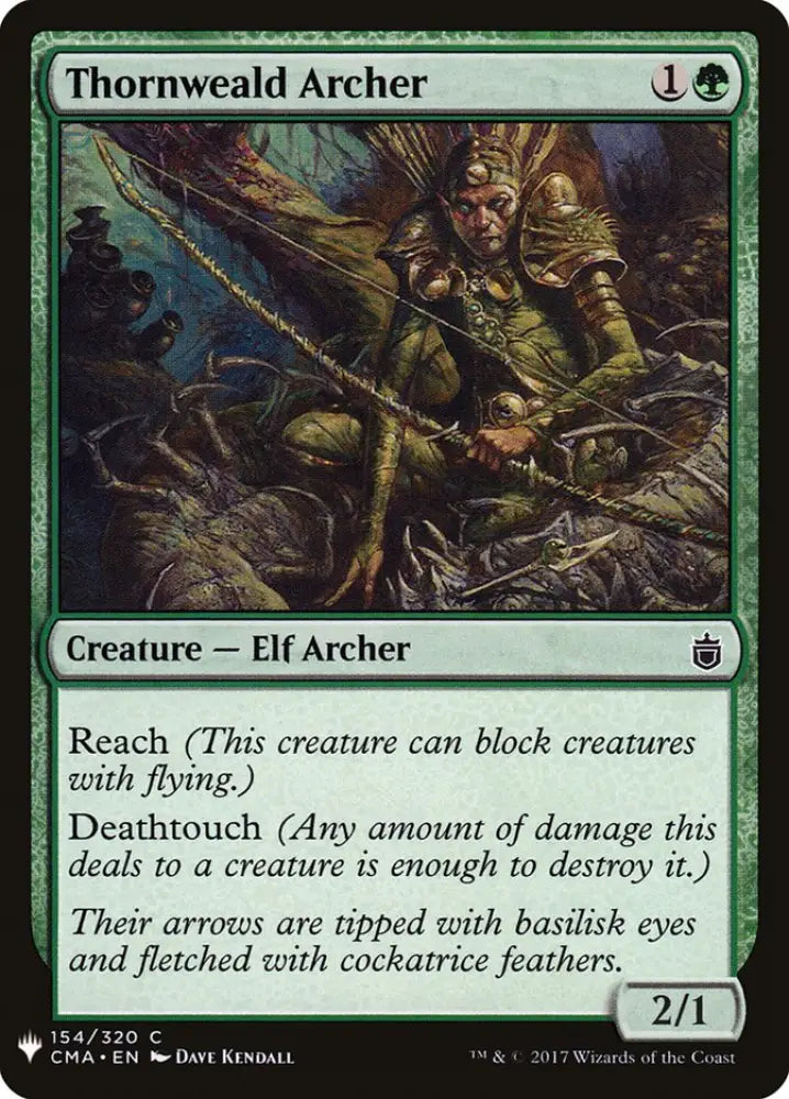 Thornweald Archer [Mystery Booster] - MTG Single