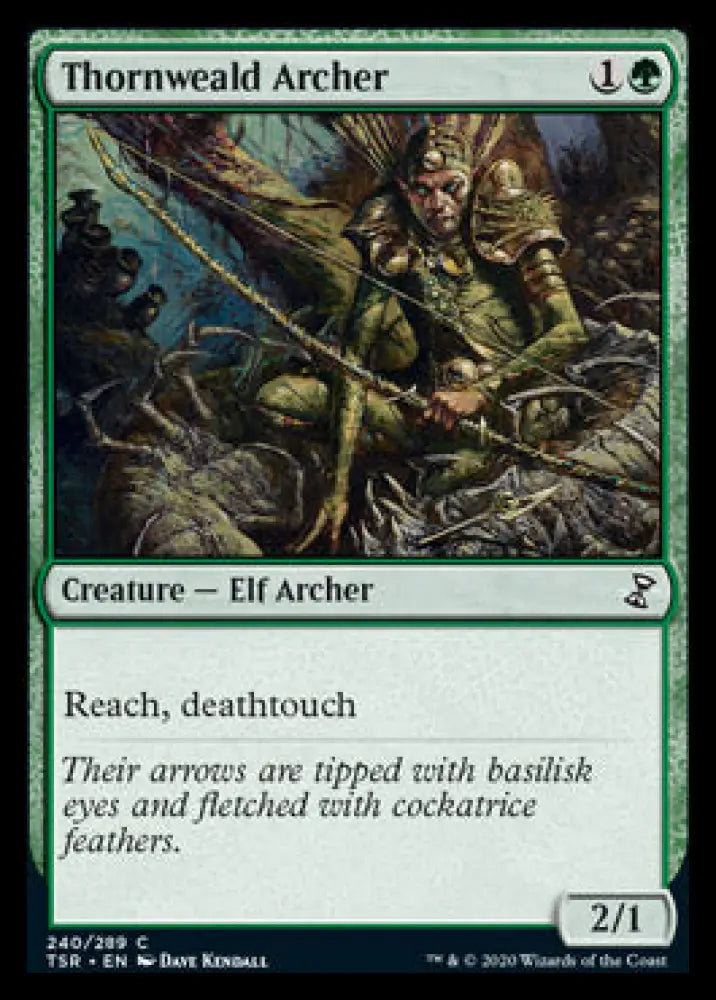 Thornweald Archer [Time Spiral Remastered] - MTG Single
