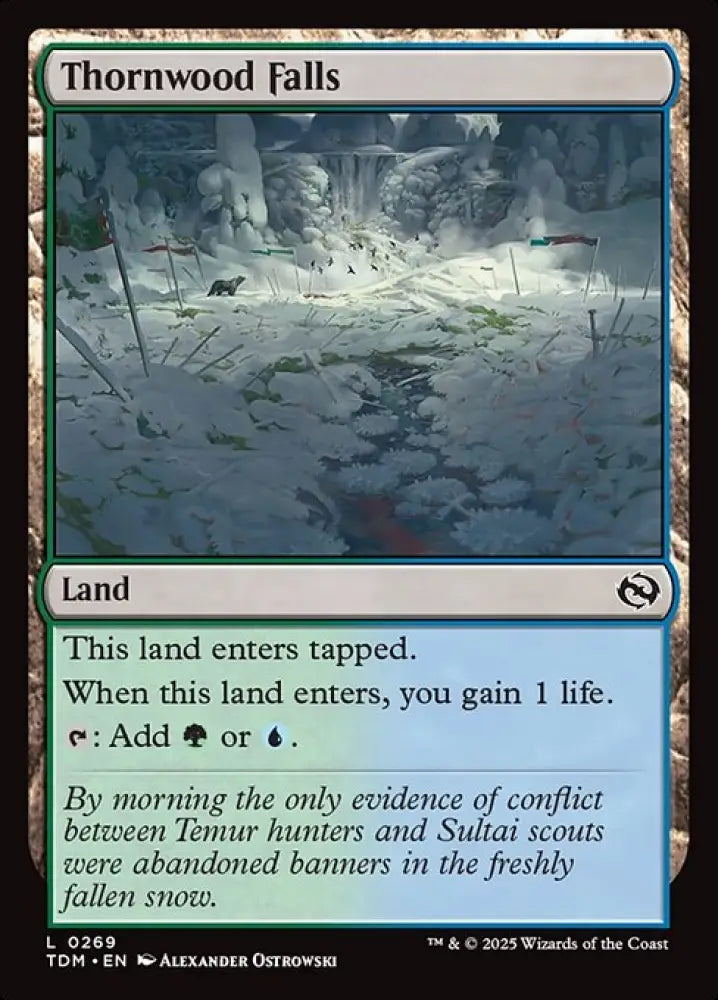 Thornwood Falls (269) [Tarkir: Dragonstorm]