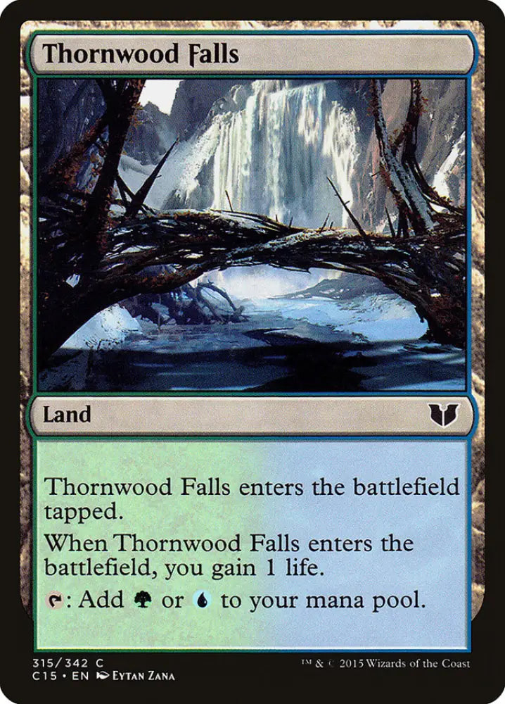 Thornwood Falls [Commander 2015] - MTG Single