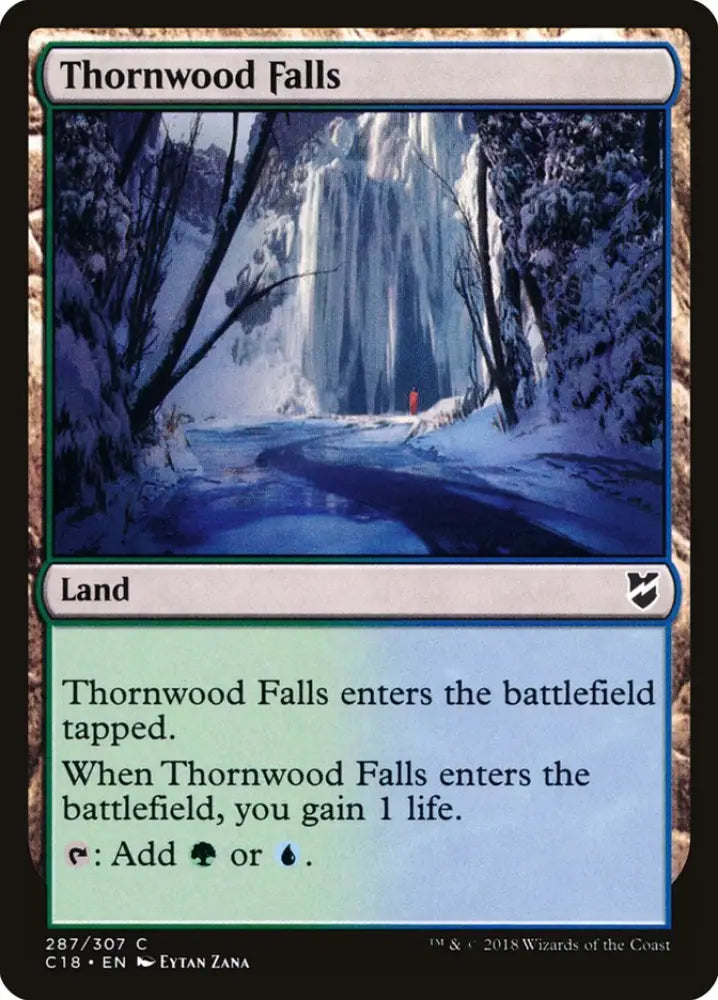 Thornwood Falls [Commander 2018] - MTG Single