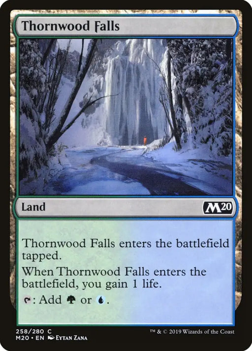 Thornwood Falls [Core Set 2020] - MTG Single