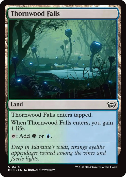 Thornwood Falls [Duskmourn: House of Horror Commander] - MTG Single