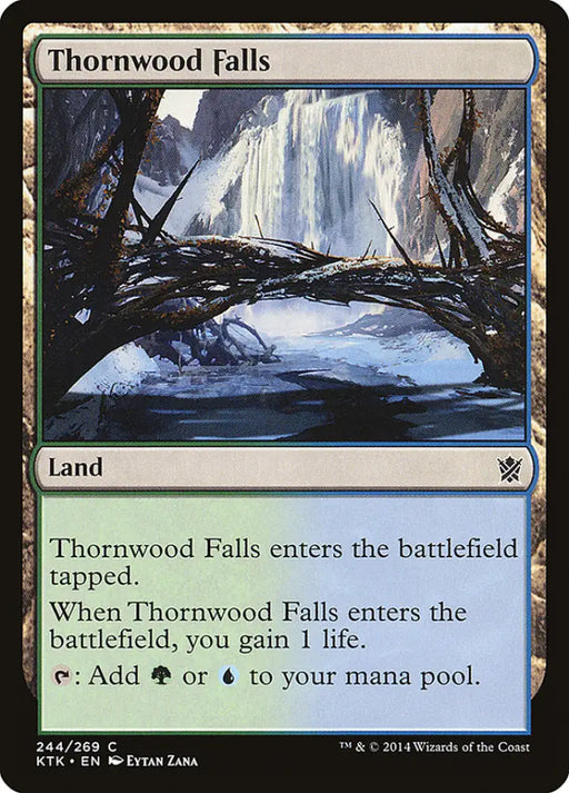 Thornwood Falls [Khans of Tarkir] - MTG Single