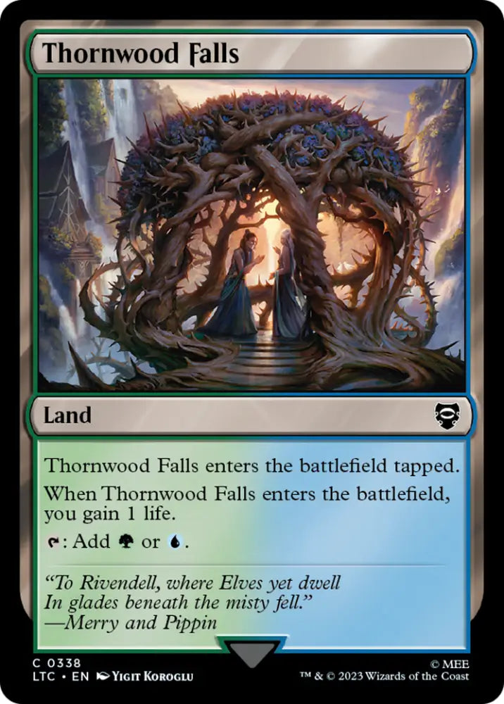 Thornwood Falls [The Lord of the Rings: Tales of Middle-Earth Commander] - MTG Single